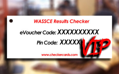 Buy VIP WASSCE Results Checker Card